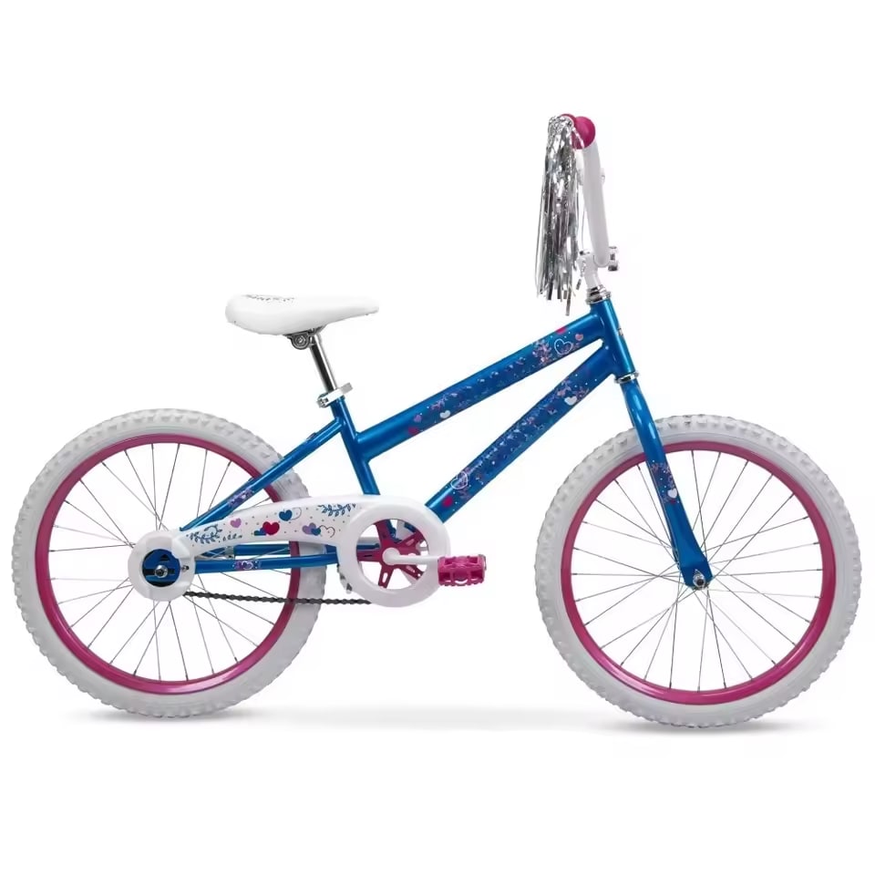 20" Sea Star Kids' Bike, Fits Riders 3'7" - 4'7", Blue/Pink, Child, Girl's